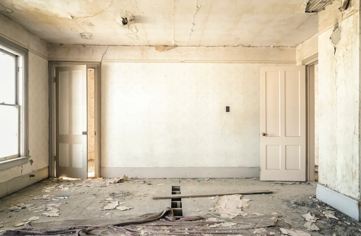 Waste disposal crew managing a cleanout project in Tallmadge